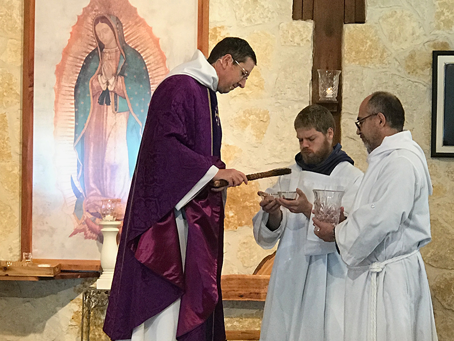 Springling of Holy Water at Mass