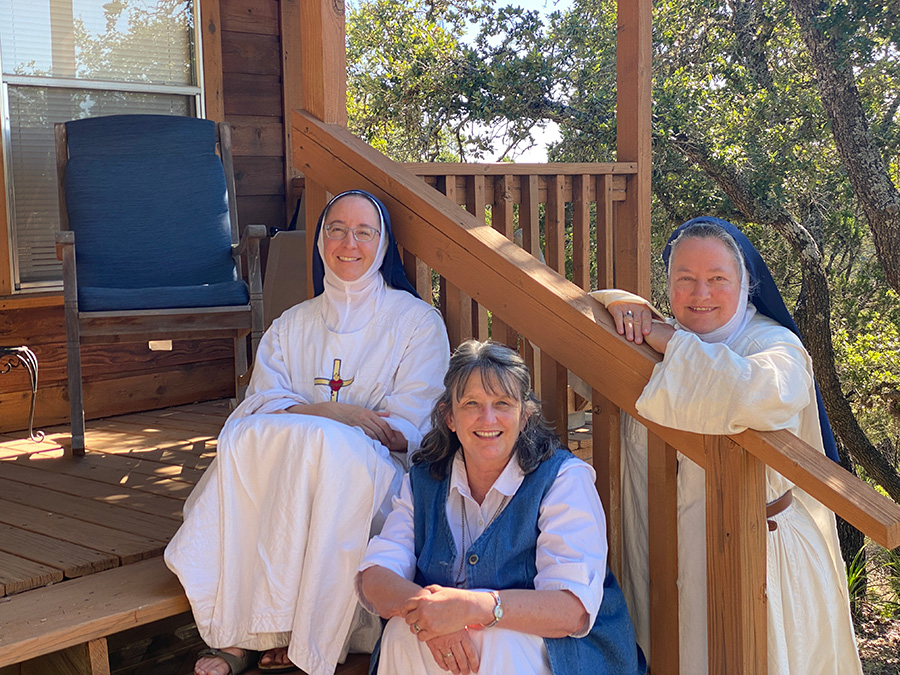 Sr. Amapola, Susannah & Mother Magdalene